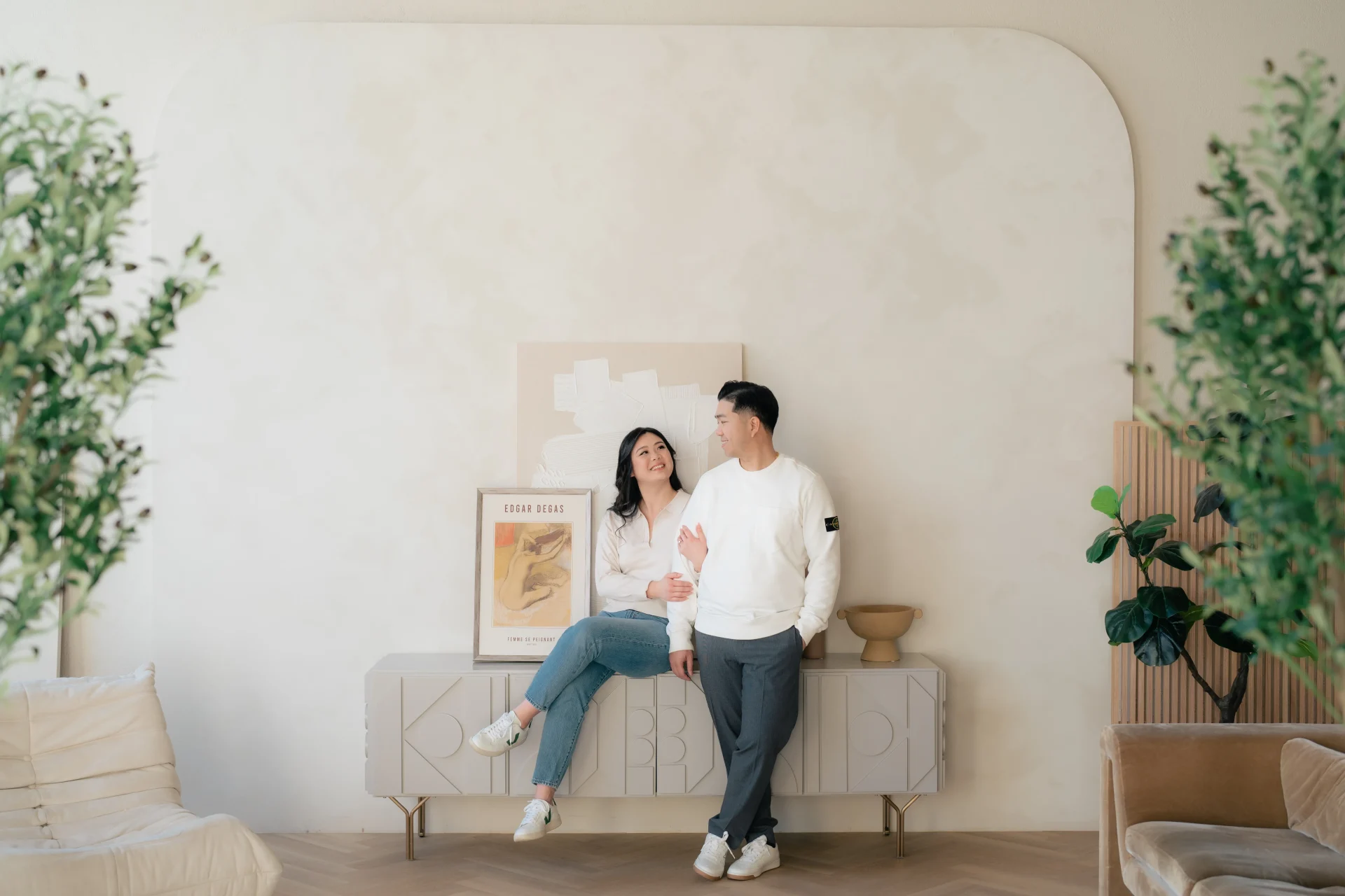 preto loft engagement photos